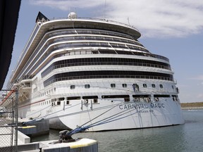 Le navire de croisière Carnival Carnival Magic est représenté sur une photo d'archive