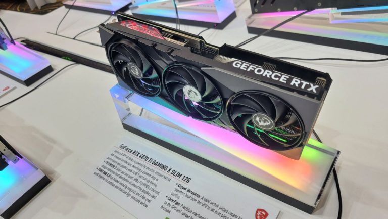 MSI réduit le GPU GeForce RTX 4070 Ti