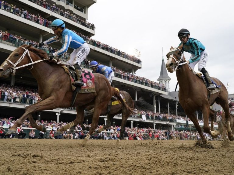 Mage, vainqueur du Kentucky Derby, courra dans le Preakness à Pimlico le 20 mai