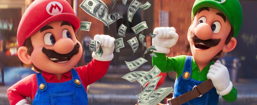 Maman Mia !  Le film Super Mario Bros. a rapporté 1 milliard de dollars au box-office mondial