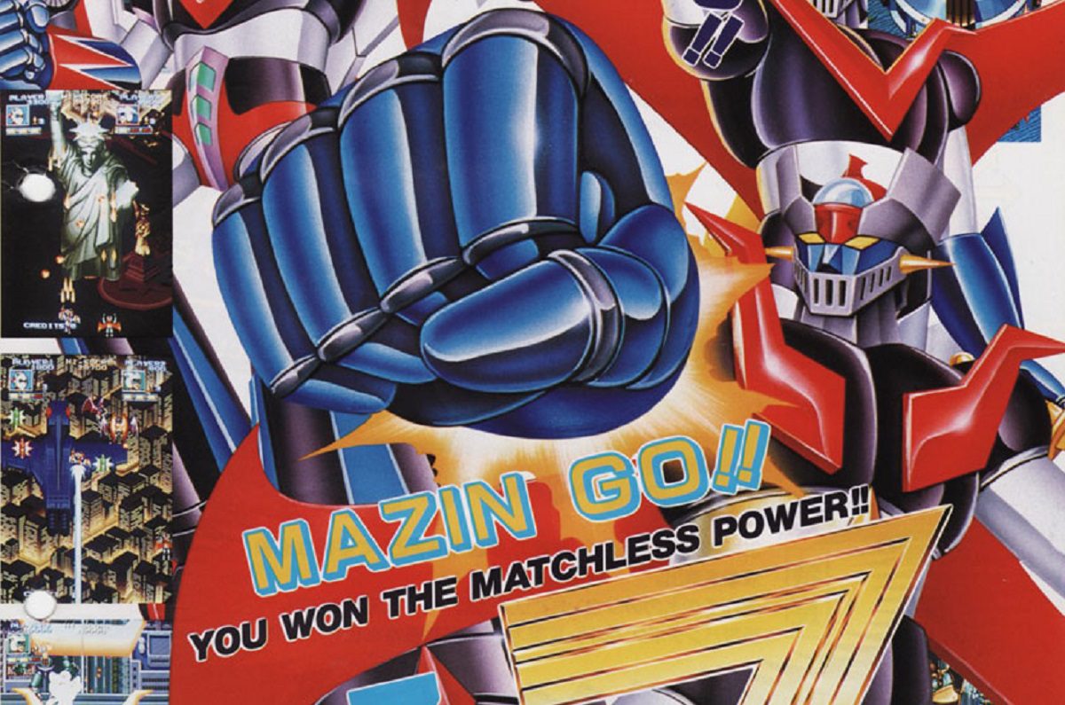 Mazinger Z sort de la page et entre dans les archives d'Arcade – Destructoid
