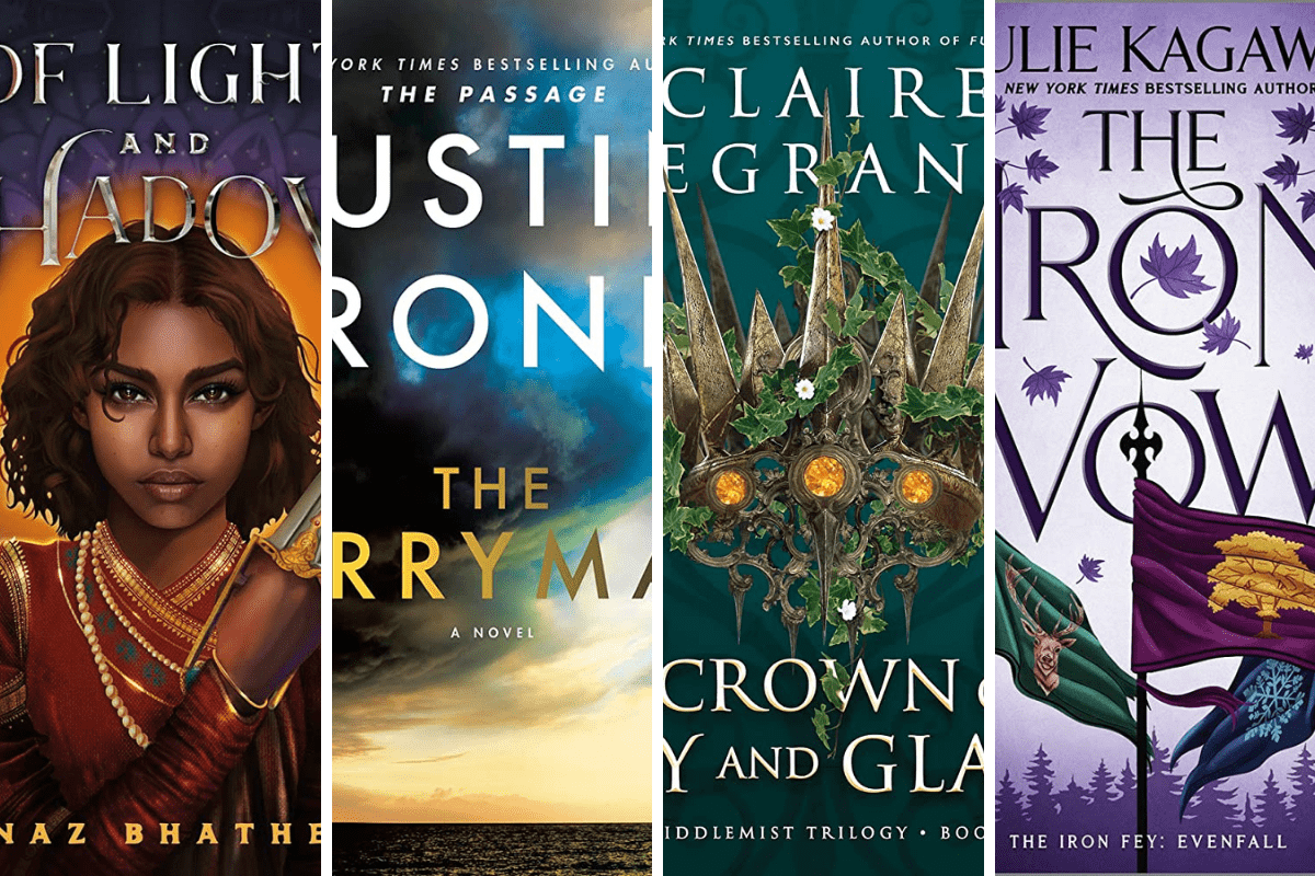 Best Fantasy Books Coming Out in May 2023 - The Ferryman - Justin Cronin A Crown of Ivy and Glass - Claire Legrand The Iron Vow - Julie Kagawa Of Light and Shadow - Tanaz Bhathena Earth Called - P.C. Cast