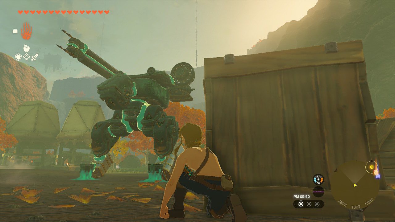 A creative player has created Metal Gear Rex with functioning rail gun in The Legend of Zelda: Tears of the Kingdom (TotK).