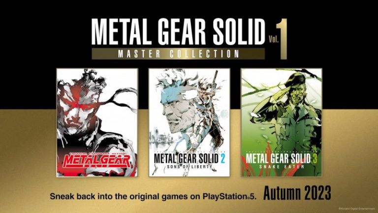 Metal Gear Solid 1, 2 et 3 arrivent sur PlayStation 5
