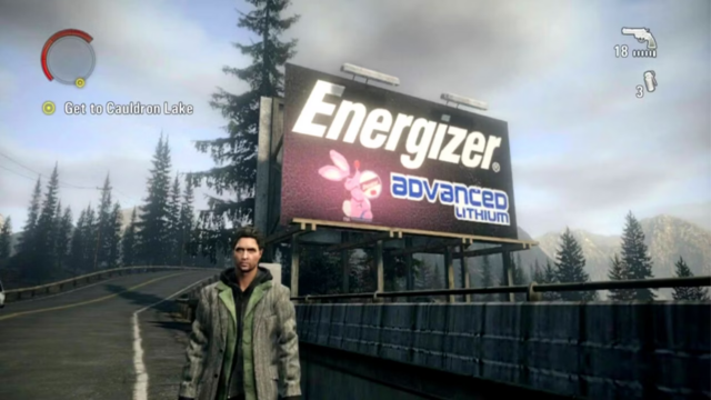 Alan Wake continue juste d'aller et d'aller et d'aller...