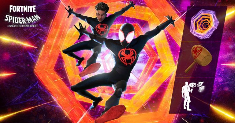 Miles Morales rejoint Fortnite aujourd'hui
