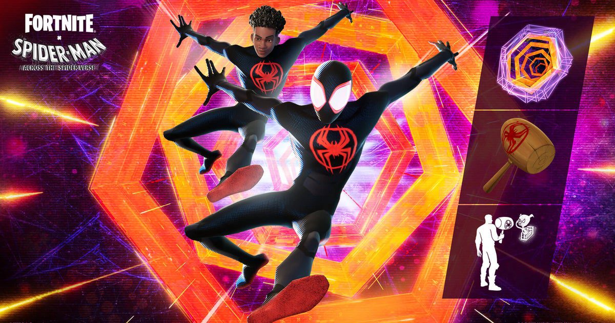 Miles Morales rejoint Fortnite aujourd'hui
