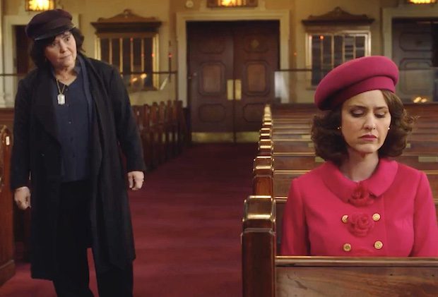 ‘Mme.  Maisel ‘: Rachel Brosnahan et Alex Borstein parlent du combat de Midge Susie