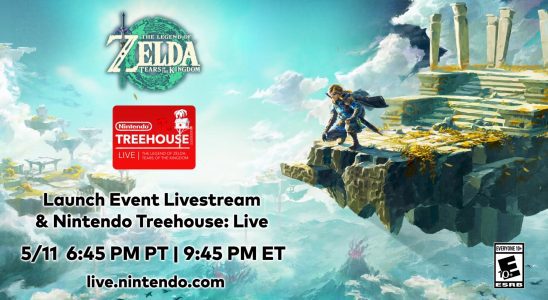 Nintendo organise une diffusion Treehouse Live pour la sortie de Zelda: Tears of the Kingdom