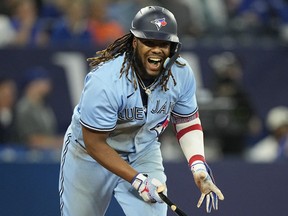 Le joueur de premier but des Blue Jays de Toronto, Vladimir Guerrero Jr.