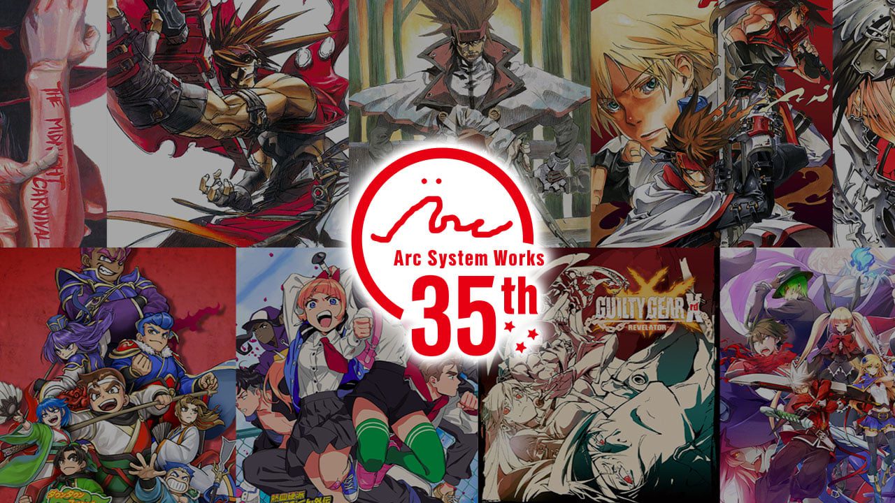 Ouverture du site Web du 35e anniversaire d'Arc System Works    
