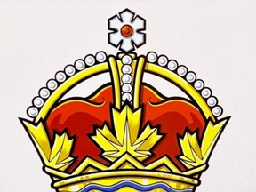 Le nouveau design de la couronne royale canadienne, avec un flocon de neige stylisé à son sommet.