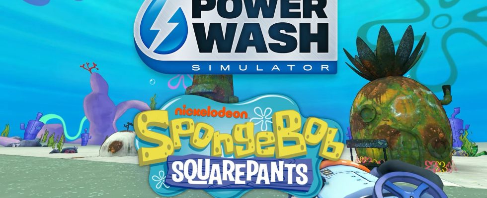 PowerWash Simulator révèle le contenu téléchargeable SpongeBob SquarePants