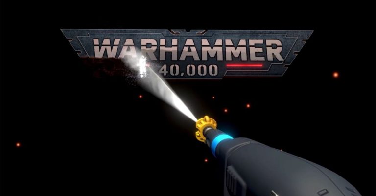 PowerWash Simulator se dirige vers l'avenir sinistre de Warhammer 40K
