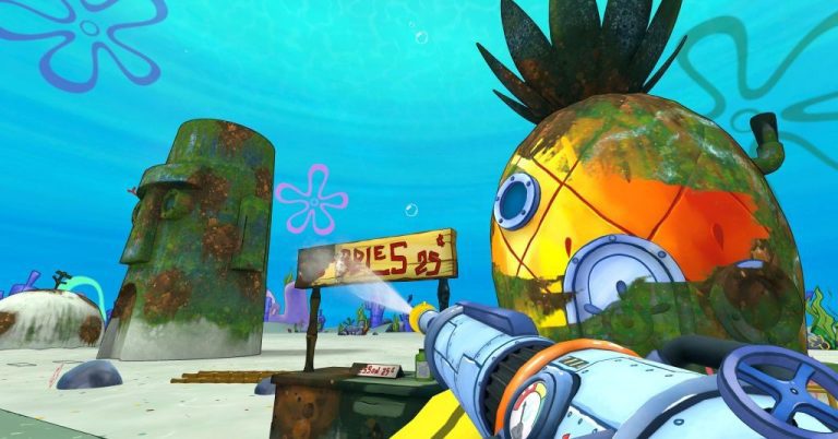 PowerWash Simulator va à Bikini Bottom pour SpongeBob DLC
