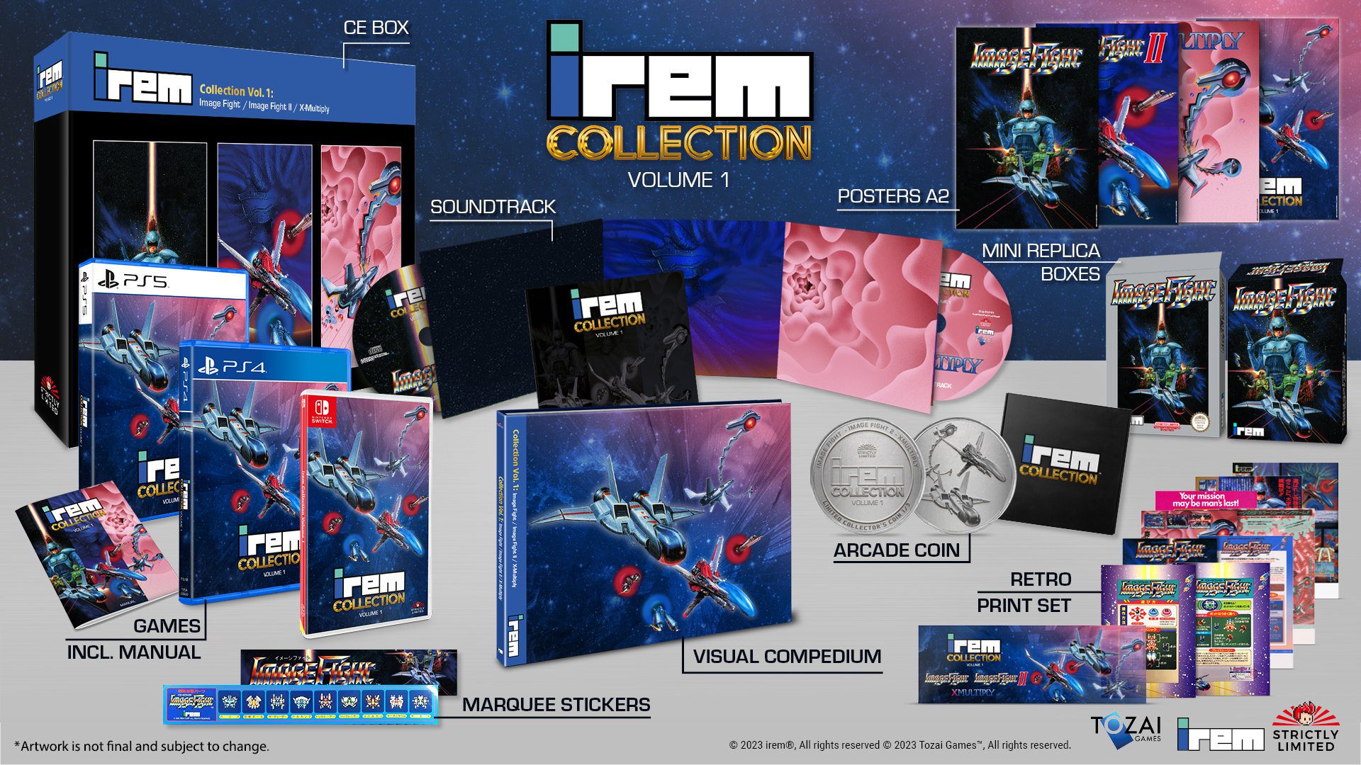 Première bande-annonce d'irem Collection Volume 1, nouveaux détails    
