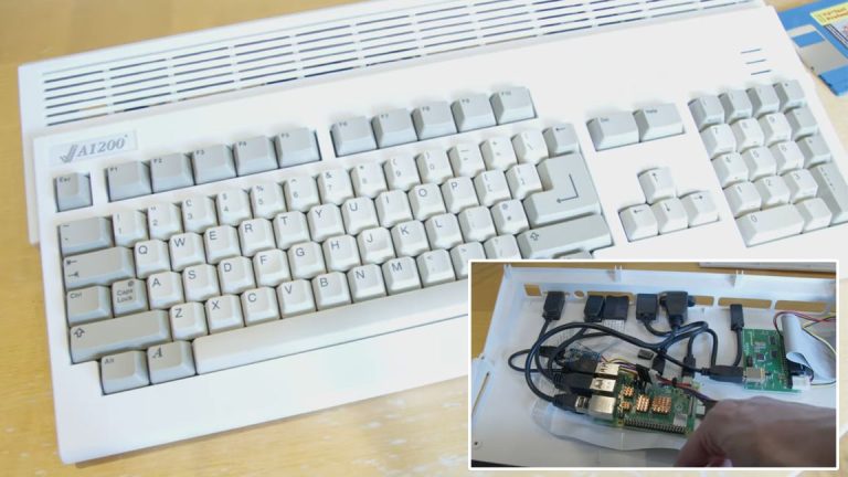 Raspberry Pi émule Amiga 1200, utilise de vraies disquettes