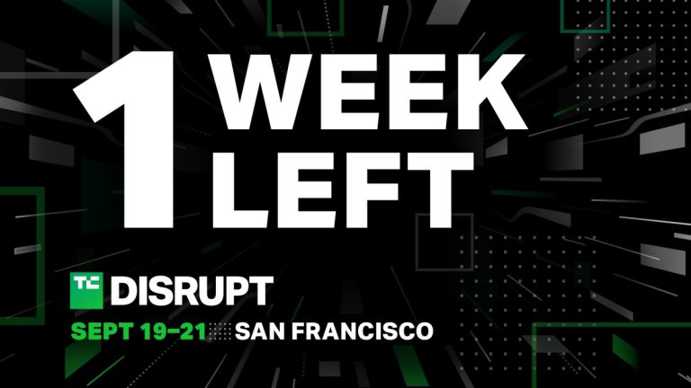 TechCrunch Disrupt Les économies anticipées se terminent dans 7 jours