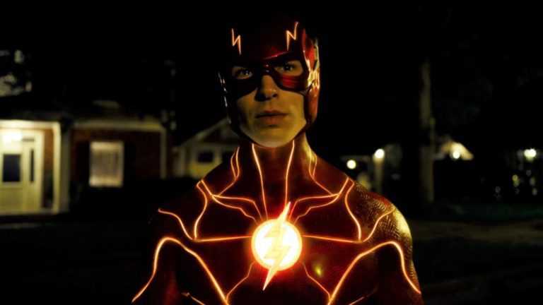 Ezra Miller in The Flash.