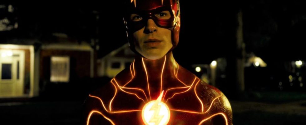 Ezra Miller in The Flash.