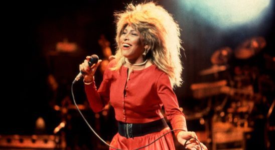 American R&B and Pop singer Tina Turner performs onstage at the Poplar Creek Music Theater, Hoffman Estates, Illinois, September 12, 1987.