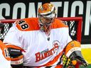 Le gardien des Buffalo Bandits, Matt Vinc.