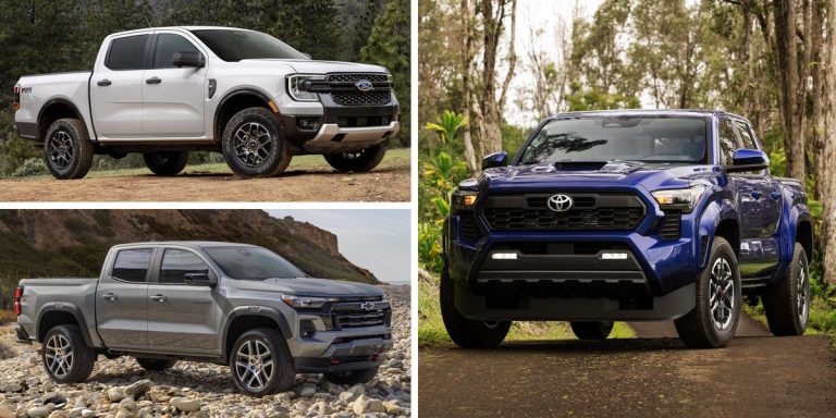 Toyota Tacoma 2024 contre Ford Ranger contre Chevy Colorado : comment ils se comparent