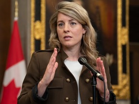 Mélanie Joly, ministre des Affaires étrangères