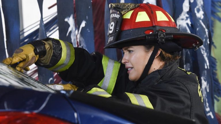 Jaina Lee Ortiz as Andy Herrera on Station 19.