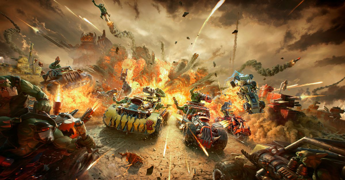 Warhammer 40K devient Twisted Metal dans le coureur de combat Speed ​​Freeks
