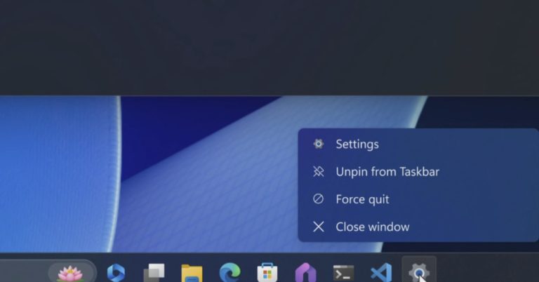 Windows 11 obtient une option de fermeture forcée pour fermer les applications sans le gestionnaire de tâches