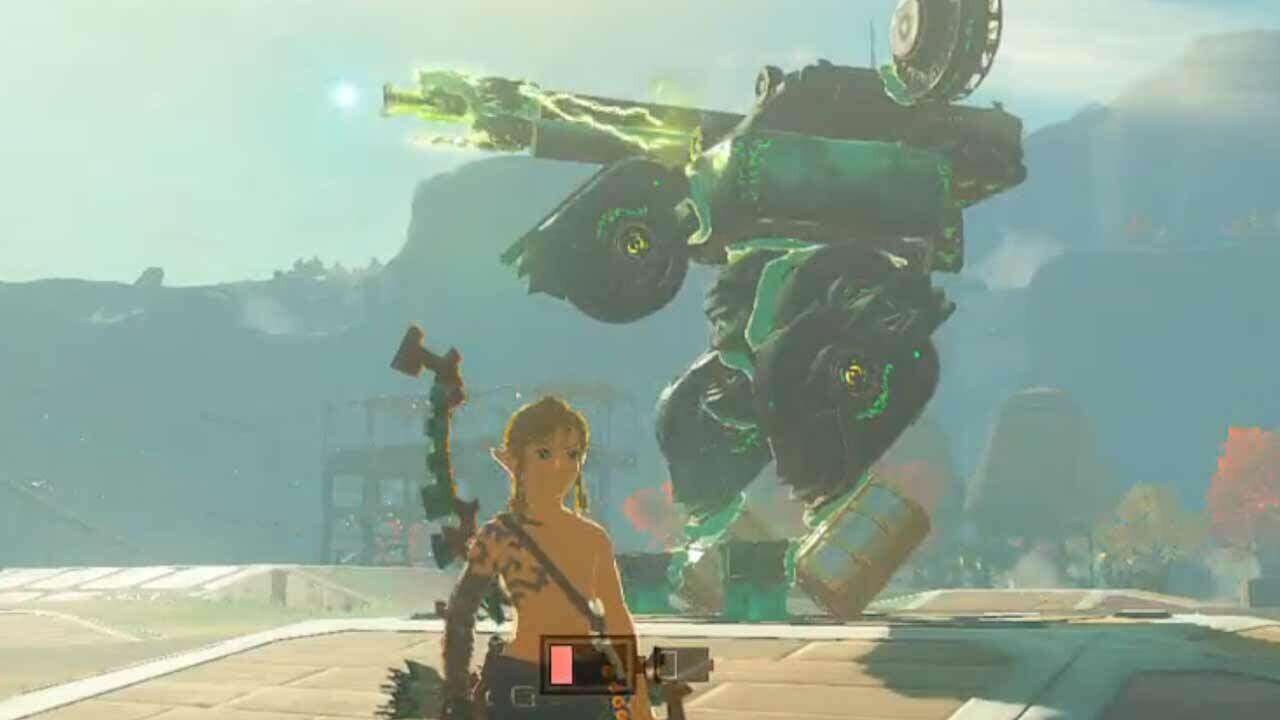 Zelda: Tears Of The Kingdom Player fabrique une arme qui surpasse Metal Gear
