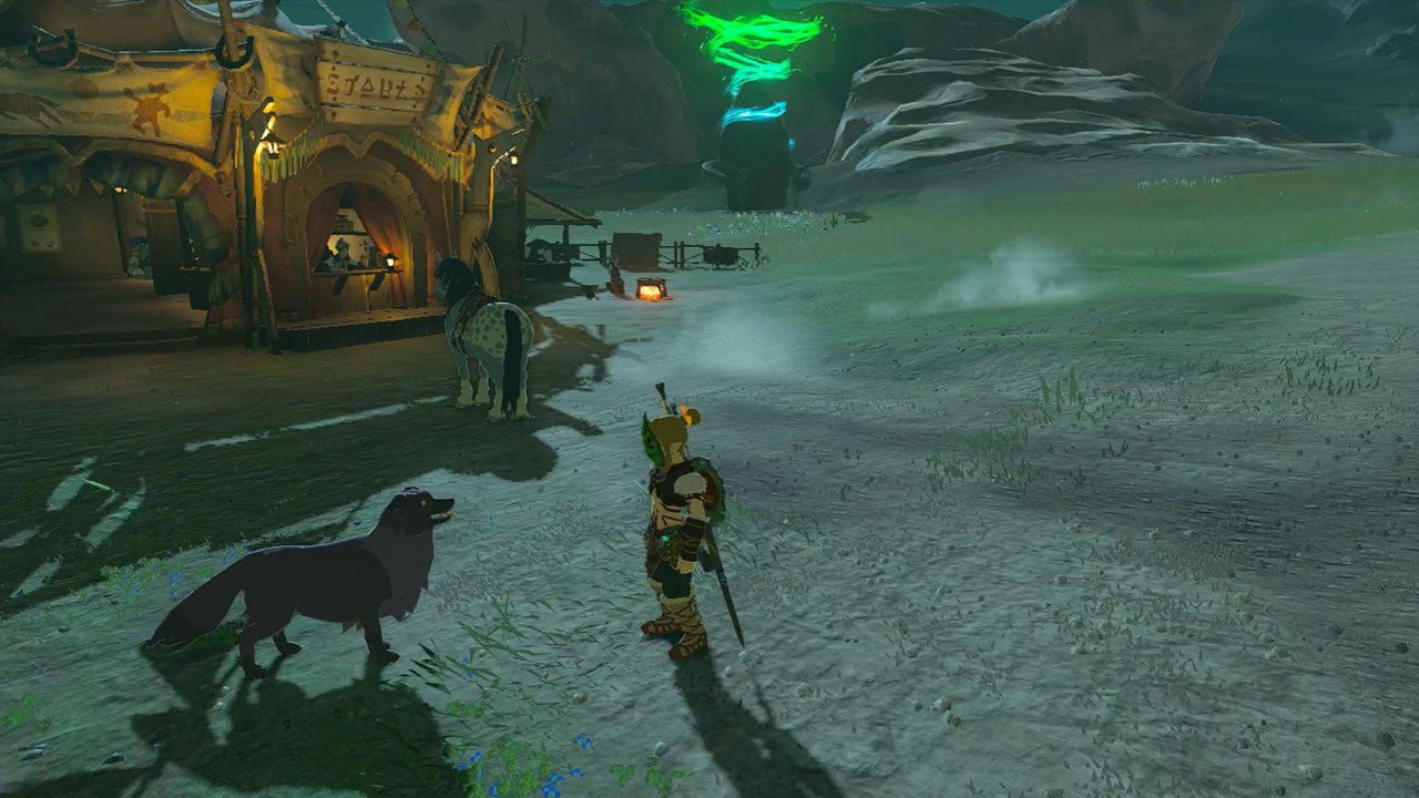 Zelda : Tears of the Kingdom : Désolé, vous ne pouvez toujours pas caresser le chien
