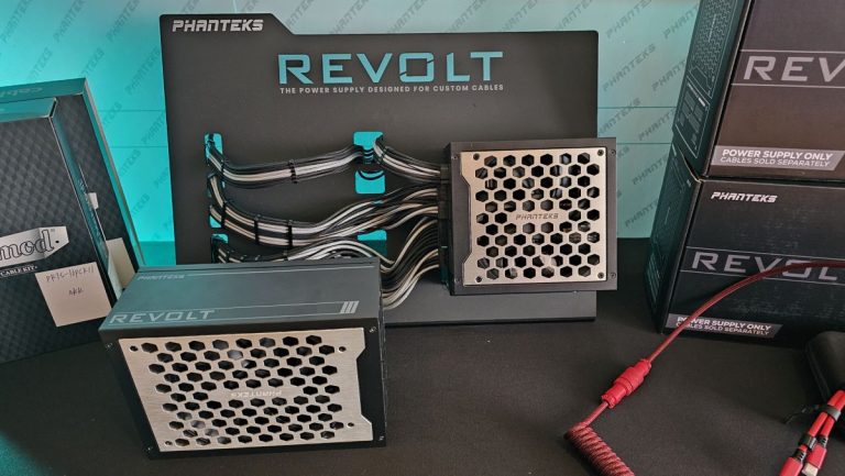 Phanteks’ Revolt PSU se révolte contre les câbles, ne vient pas avec eux