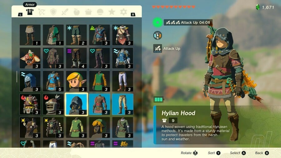 COMMENT PORTER VOTRE CAPUCHE HYLIAN