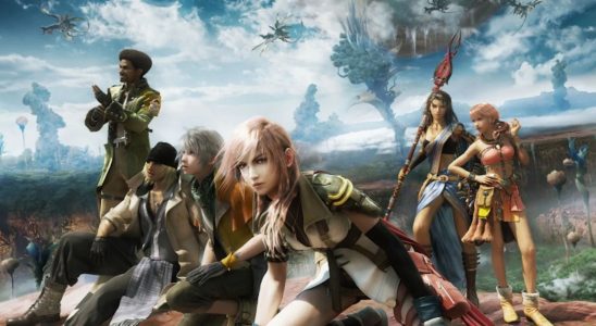 Final Fantasy 13 promo art group picture