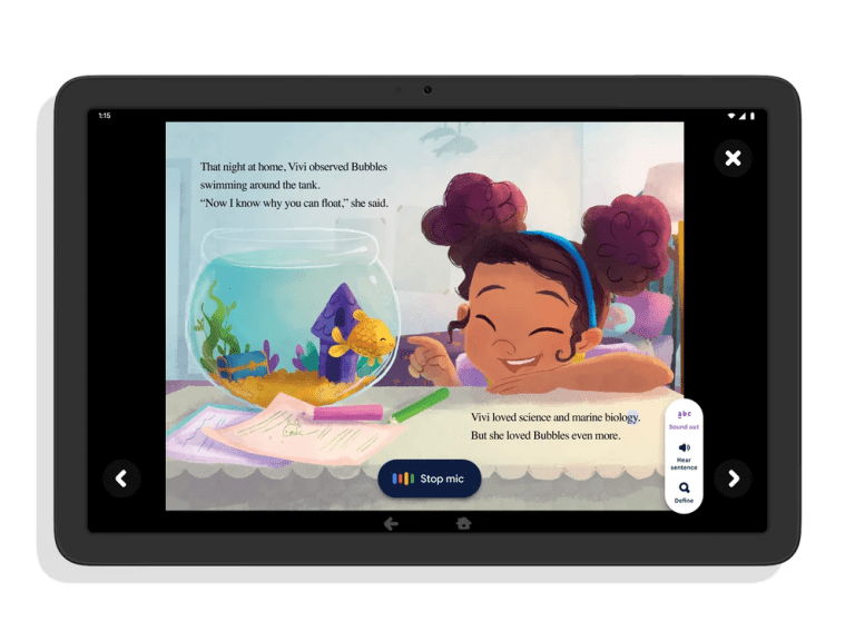 Google Play Books ajoute une nouvelle fonctionnalité de pratique pour aider les enfants à apprendre à lire