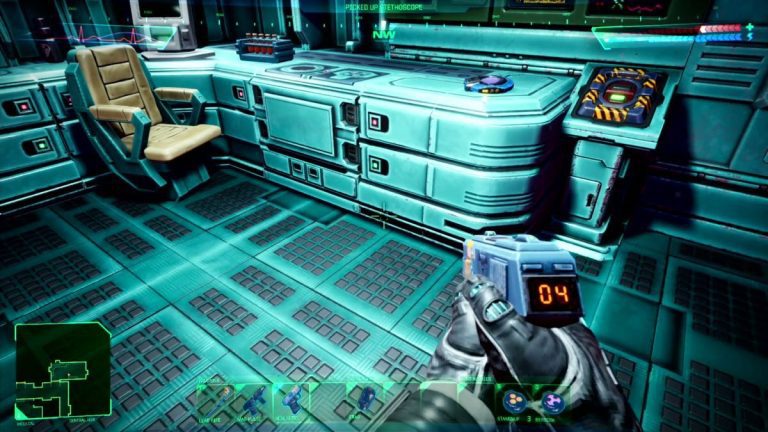 Où trouver le mini pistolet dans System Shock Remake
