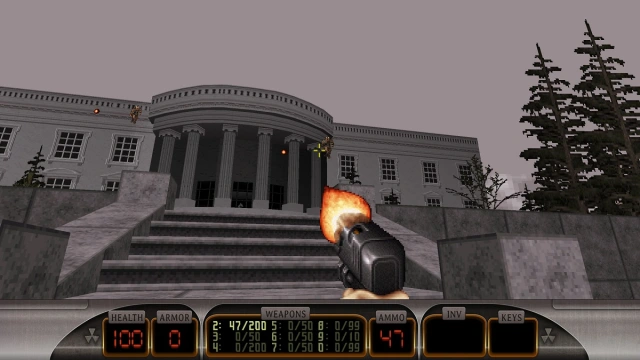 Duke Nukem 3D Maison Blanche