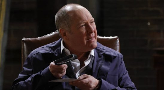 James Spader as Reddington on The Blacklist