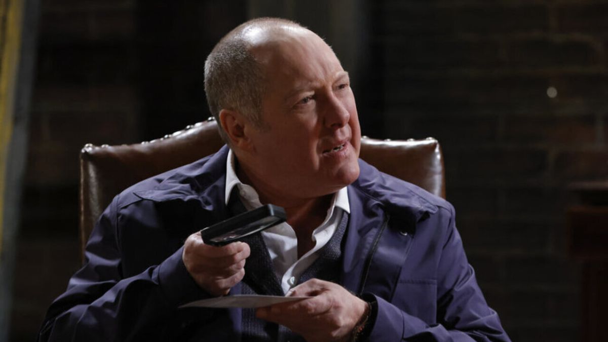 James Spader as Reddington on The Blacklist