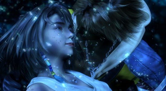 FINAL FANTASY X:X-2 HD Remaster: Yuna and Tidus embracing