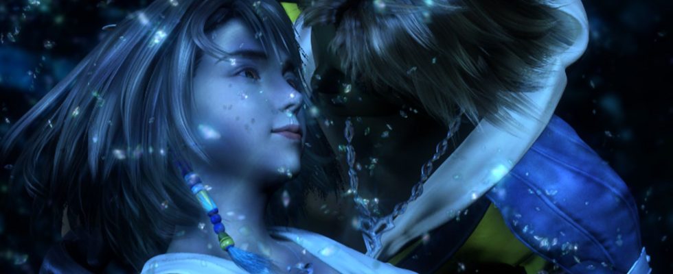 FINAL FANTASY X:X-2 HD Remaster: Yuna and Tidus embracing