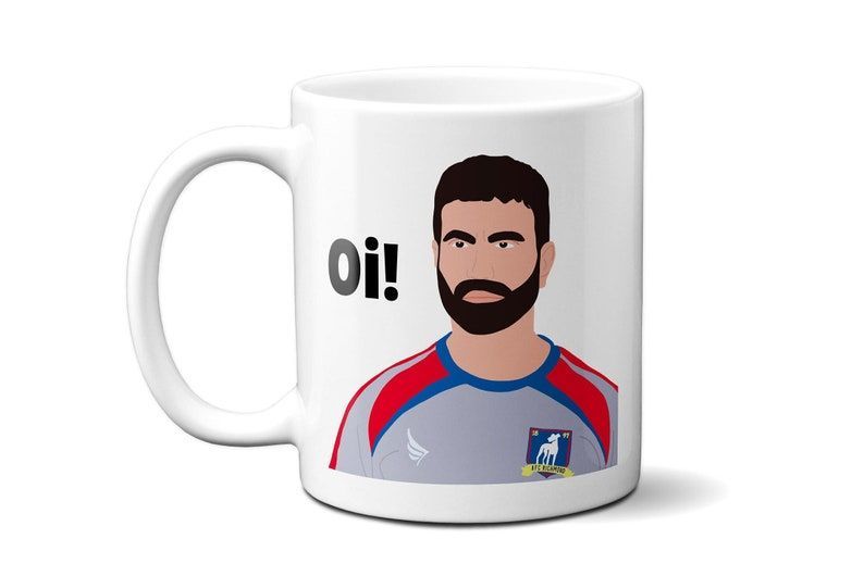 Mug « OI » inspiré de Roy Kent