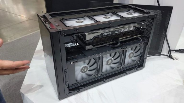 Le boîtier SilverStone Sugo SFF prend en charge les GPU à quatre emplacements