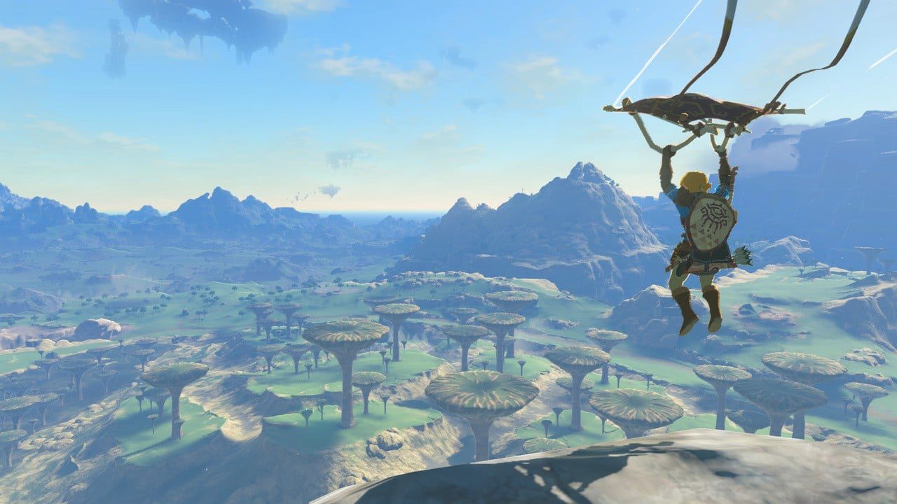 Zelda: Tears Of The Kingdom Dataminers découvre un tissu de parapente caché
