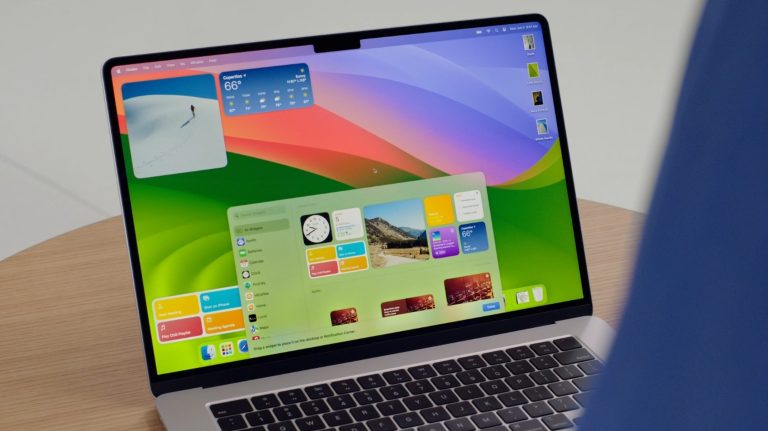 Apple met à jour les widgets sur Mac, avec l’aide de votre iPhone