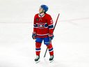 Cole Caufield des Canadiens a obtenu des totaux de 26-10-36 en 46 matchs cette saison.