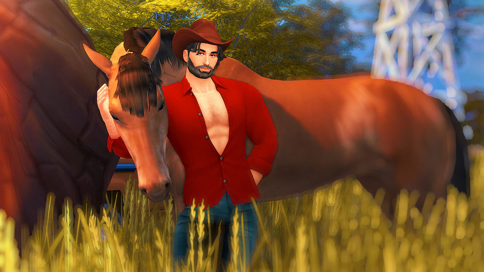 Une extension de cheval Sims 4 a accidentellement fui, et j'en ai besoin
