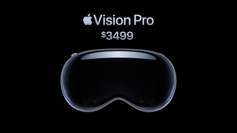 Le casque Apple Vision Pro coûtera 3 499 $, début 2024